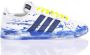 Adidas Handgemaakte Wit Blauwe Sneakers Multicolor Heren - Thumbnail 1