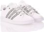 Adidas Handgemaakte Zilver Witte Sneakers Multicolor Dames - Thumbnail 1