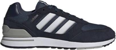 Adidas Run 80s Heren Retro Sneakers Schoenen Sportschoenen Navy-Blauw GV7303 - Foto 7