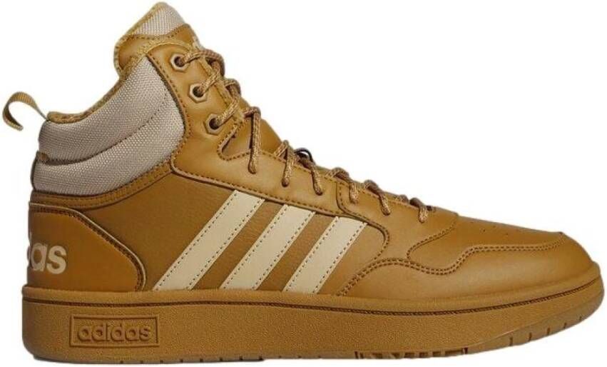 Adidas Herenschoenen Hoops 3.0 Mid WTR Beige Heren