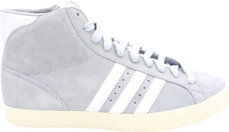 Adidas Hoge-top Suède Rubberen Zool Sneakers