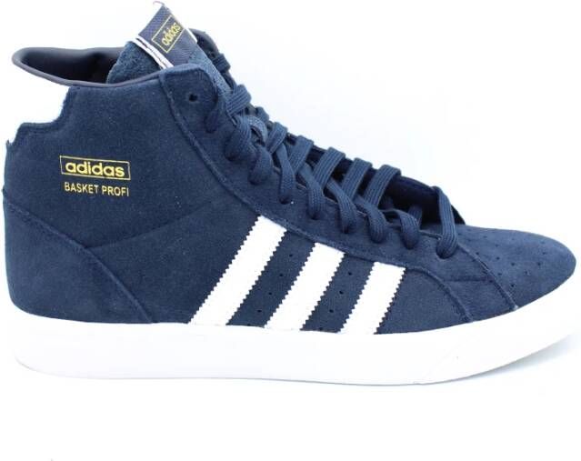 Adidas Hoge Top Suède Rubberen Zool Sneakers