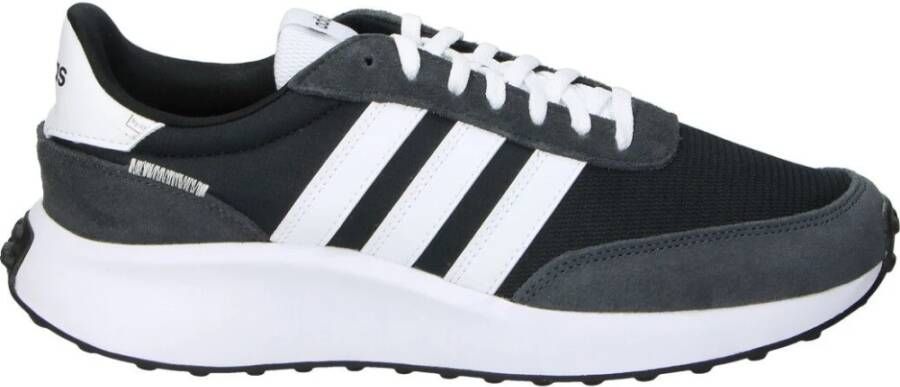 Adidas Run 70s Lifestyle Running Hardloopschoenen Sneakers Heren 2 3 Zwart Wit - Foto 4