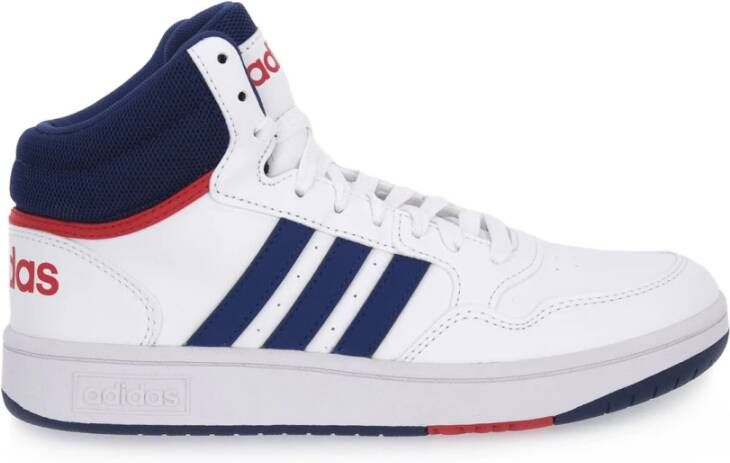 Adidas Hoops 3 Mid K Basketbalschoenen White Heren