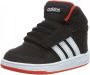 Adidas Hoops Mid 2.0 I Kinderen Sneakers Core Black Ftwr White Hi-Res Red S18 - Thumbnail 1