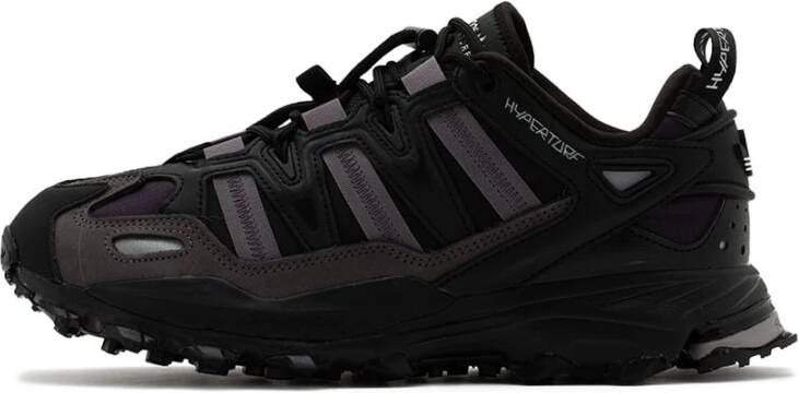 Adidas Originals Hyperturf Sneaker Fashion sneakers Schoenen core black silver met. trace grey maat: 42 2 3 beschikbare maaten:42 2 3
