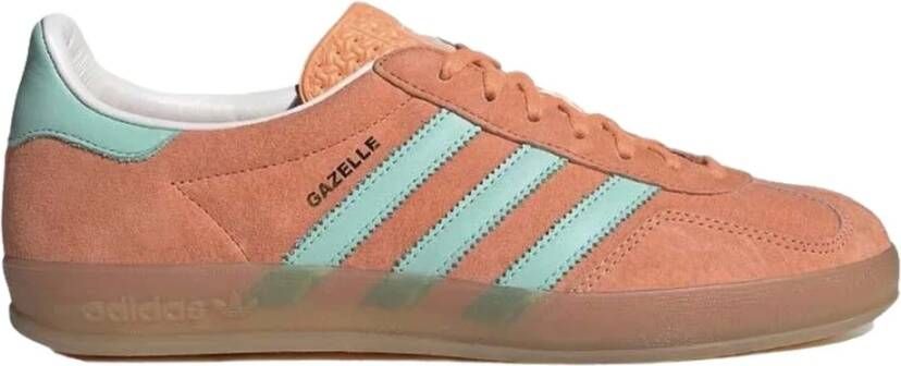 Adidas Perzik Suède Sneakers Gazelle Indoor Model Multicolor