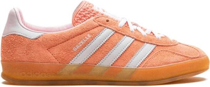 Adidas Indoor Wonder Clay Pink Sneakers Orange Dames