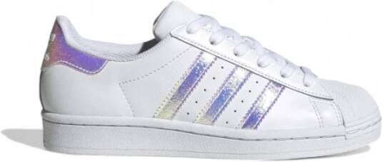 Adidas Klassieke Leren Sneaker Rubberen Zool