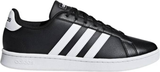 Adidas Klassieke Leren Veterschoenen Black Heren