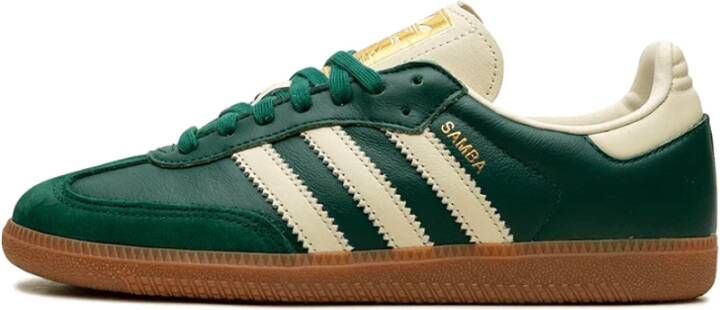 Adidas Originals Samba OG Dames Collegiate Green Cream White Gold Metallic- Dames Collegiate Green Cream White Gold Metallic - Foto 6