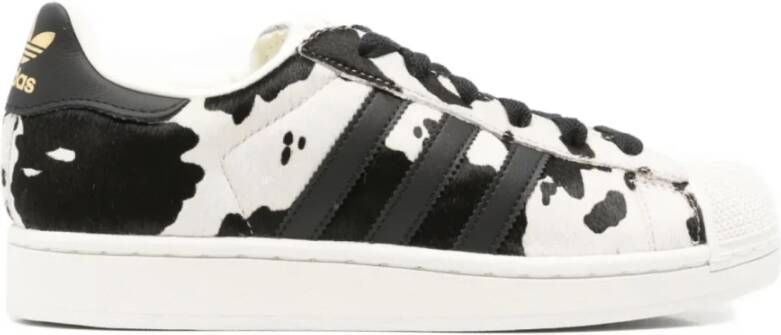 Adidas Klassieke Superstar II Sneakers in Zwart Wit