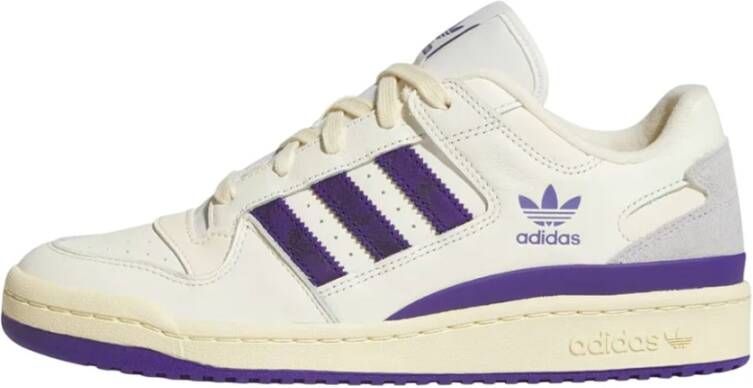 Adidas Forum Heren Schoenen Wit Maat: 42 2 3 Leer Foot Locker