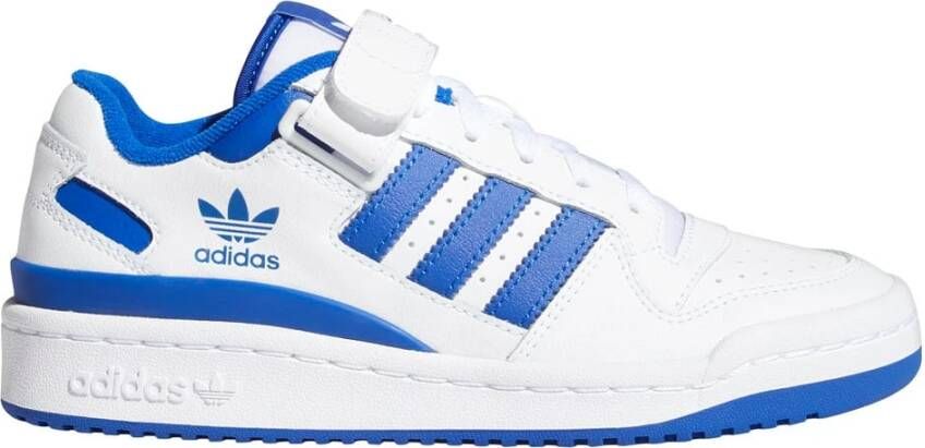 Adidas Originals Forum Low J Sneaker Basketball Schoenen ftwr white team royal blue ftwr white maat: 38 beschikbare maaten:36 2 3 36 37 1 3 38 3