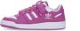 Adidas Lage Basketbalschoen Wit Paars Purple Heren - Thumbnail 1