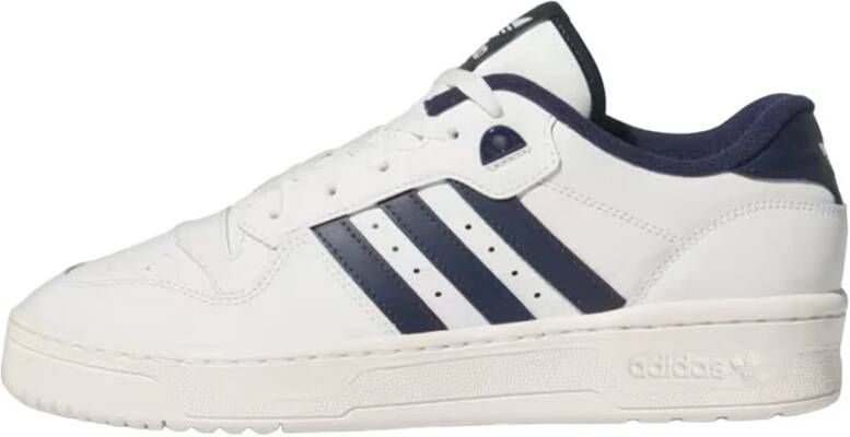 Adidas Lage Rivaliteit Sneakers Wit Marineblauw Wit