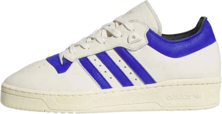 Adidas Lage Sneakers in Wit Blauw Geel White