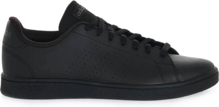 Adidas Lage Top Gewatteerde Sneakers Zwart Heren