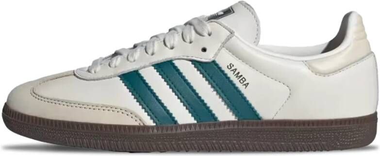 Adidas Originals Samba OG Cloud White Legacy Teal Wonder White- Cloud White Legacy Teal Wonder White