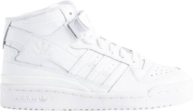 Adidas Originals Forum Mid sneakers wit Imitatieleer Meerkleurig 36 2 3