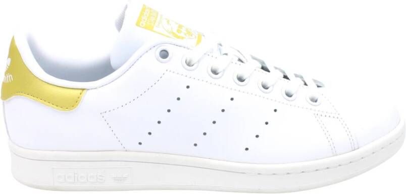 Adidas Leren Veters Rubberen Zool Sneaker