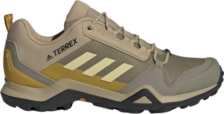 Adidas Lichtgewicht Waterdichte Trail Schoenen Beige Mannen