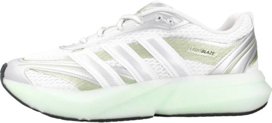 Adidas Sportswear Lightblaze Glow sneakers wit zilvermetallic limegroen - Foto 4
