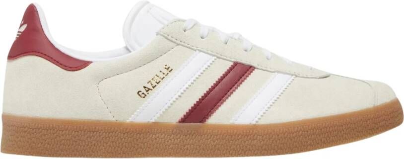 Adidas Limited Edition Gazelle Aluminum Burgundy Sneakers