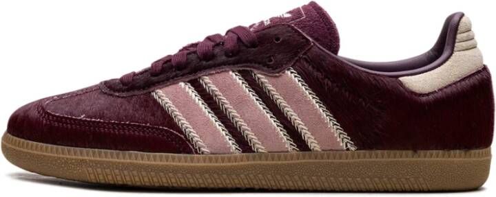 Adidas Sneakers Samba Maroon Sand Strata Pony