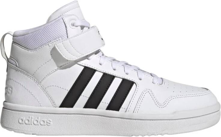 Adidas Mid-Top Sneakers Wit Zwart Wit