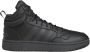 Adidas Sportswear Hoops 3.0 Mid Lifestyle Basketball Classic Fur Lining Winterized Shoes Unisex Zwart - Thumbnail 2