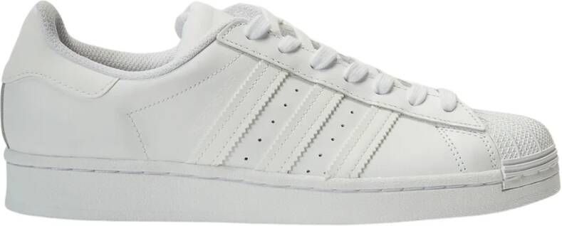 Adidas Witte lage sneaker met 3 strepen White Dames