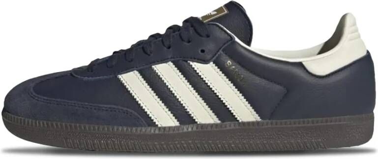 Adidas Samba Schoenen Blauw Maat: 41 1 3 Suède Foot Locker