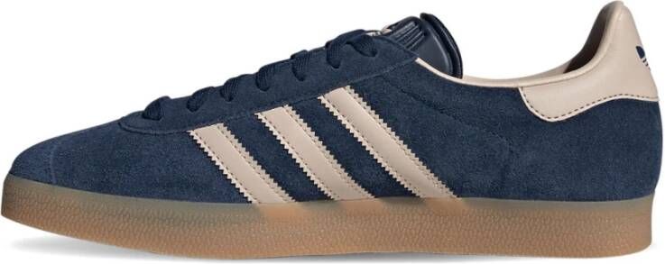 Adidas Night Indigo Wonder Taupe Gazelle Sneakers Blue Heren