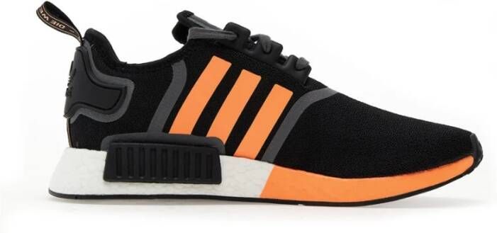 Adidas Originals NMD_R1 Core Black Screaming Orange Grey Five