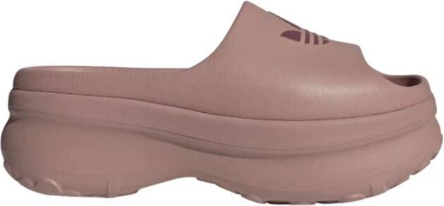 Adidas Adifom Dames Slippers en Sandalen Bruin Maat: 36 2 3 Mesh Synthetisch Foot Locker