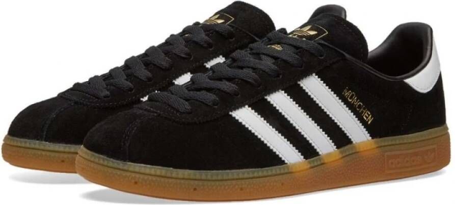 Adidas Originals Aangepaste heruitgave Adidas Mnchen Sneakers Black Heren