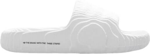 Adidas Originals Adilette 22 Slides Crystal White Crystal White Core Black- Crystal White Crystal White Core Black - Foto 3