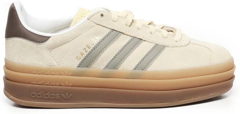 Adidas Originals Gazelle Bold Dames Beige- Dames Beige