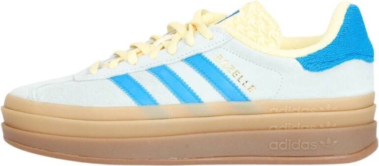 Adidas Originals Gazelle Bold W Sneaker Terrace Schoenen almost blue bright blue almost yellow maat: 38 2 3 beschikbare maaten:36 2 3 37 1 3 38