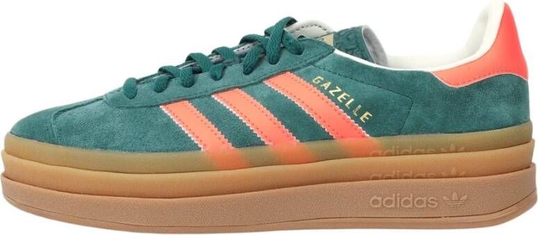 Adidas Originals Gazelle Bold Kids Sneaker (GS) unisex groen 2 3 Schoenen