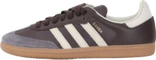 Adidas Originals Samba OG Brown Putty Grey Gold Metallic- Brown Putty Grey Gold Metallic