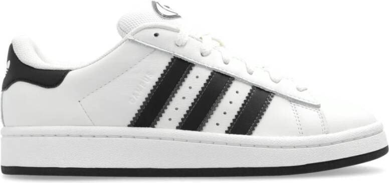 Adidas Originals Witte Sneakers met Zijstrepen White