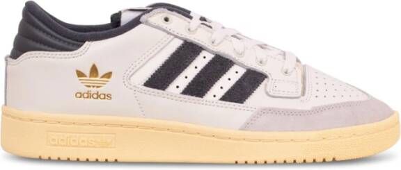 adidas Originals Centennial 85 Wit en Zwart Leren Sneakers Wit Heren