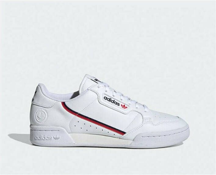 Adidas Originals Continental 80 J Sneaker Basketball Schoenen ftwr white scarlet collegiate navy maat: 38 2 3 beschikbare maaten:38 2 3 - Foto 14