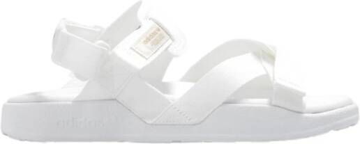 adidas Originals Flat Sandals Wit Dames