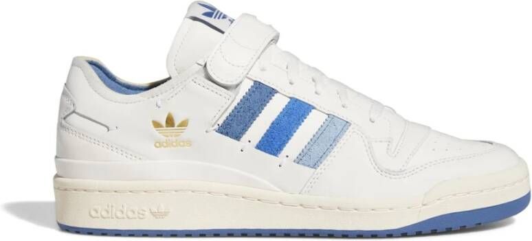 Adidas Originals Witte Sneakers met X Platte Veters en Verstelbare Klittenbandsluiting White