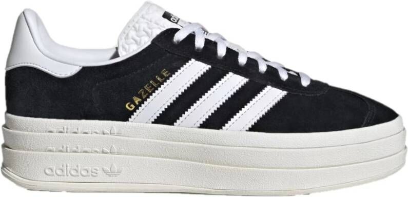 Adidas Originals Gazelle Bold Woman Sneakers Zwart Wit - Foto 2