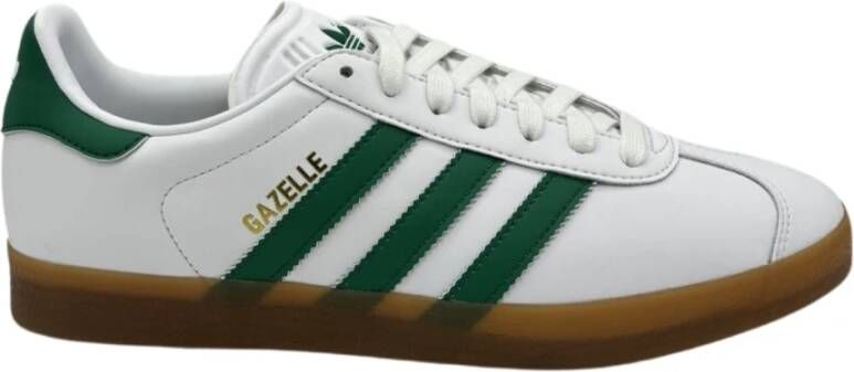 Adidas Originals Gazelle Groen Goud Sneakers White Heren