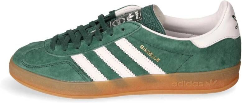 Adidas Originals Gazelle Indoor Collegiate Green Cloud White Gum- Collegiate Green Cloud White Gum - Foto 2